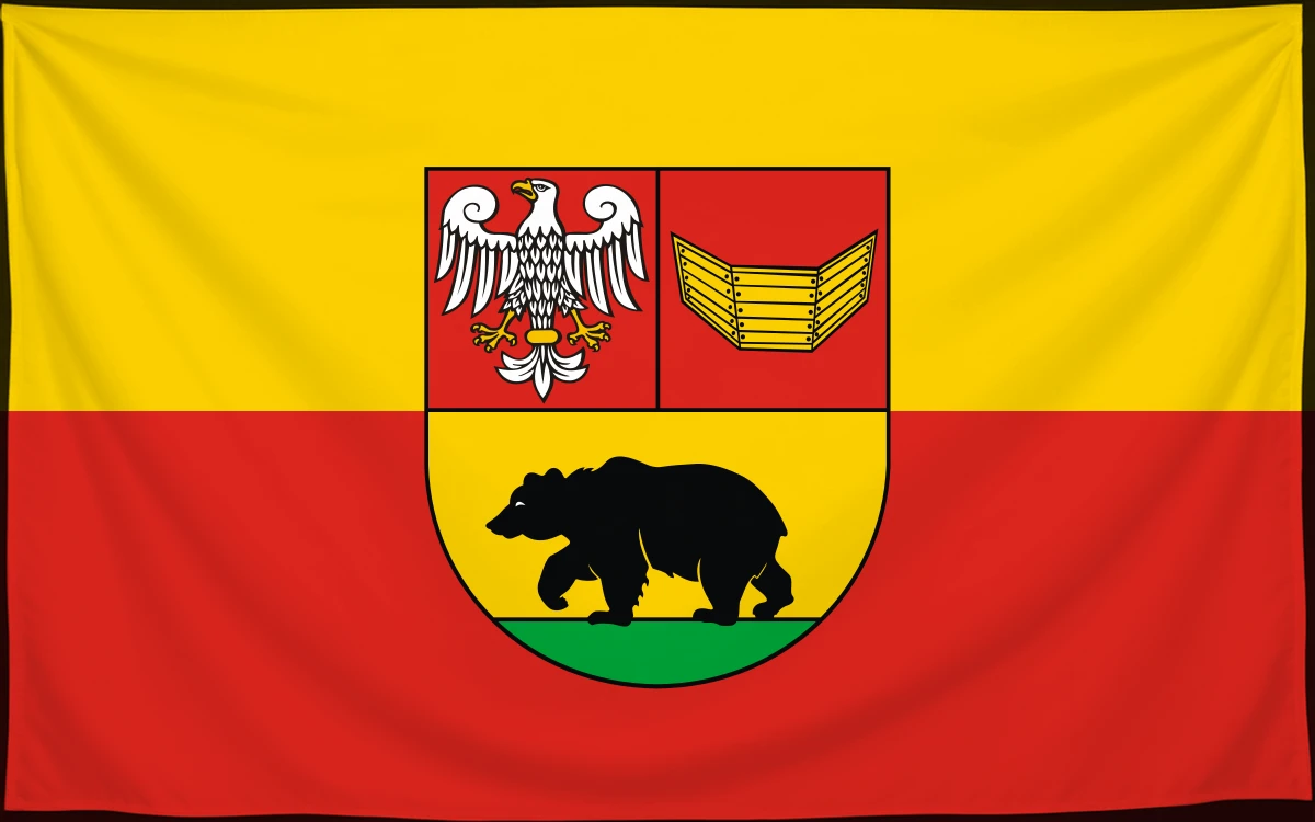 Флаг: Равичский повет